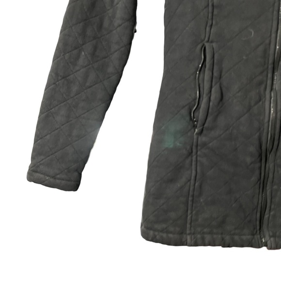 The North Face Full Zip Black Quilted Jacket Collared Women’s Jacket Size S - Picture 4 of 10